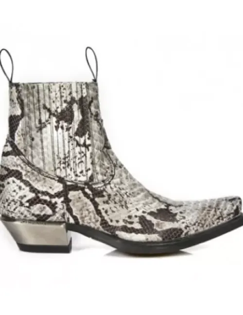New New Rock Anke Boot Wet -7953-C6