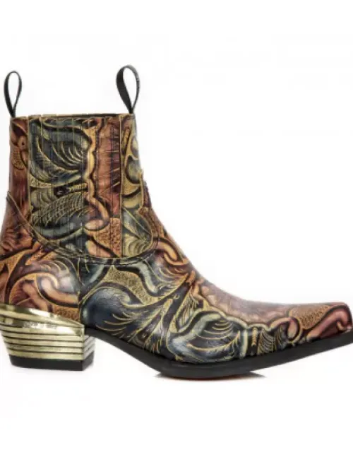 New Rock Anke Boot Wet -7953-C31