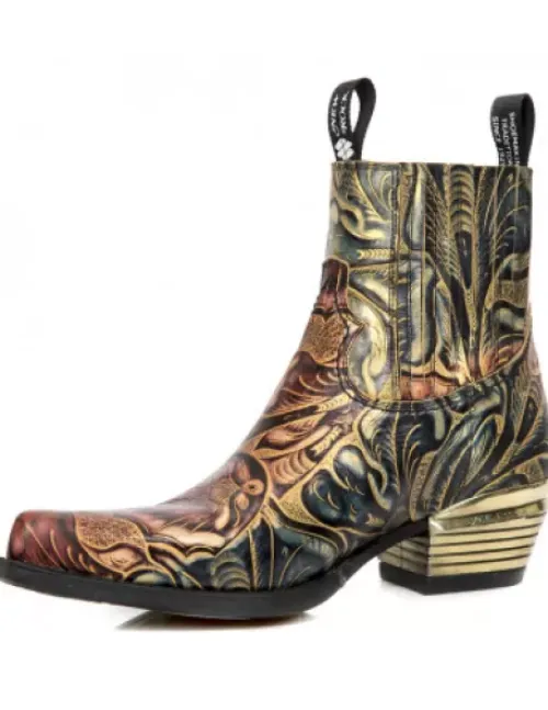 New Rock Anke Boot Wet -7953-C31