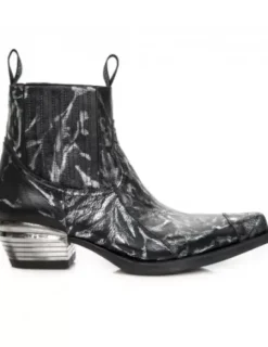 New New Rock Anke Boot Wet -7953Pt-C24
