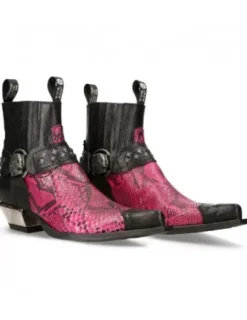 Outlet New Rock Anke Boot Wet -7995Pt-C17