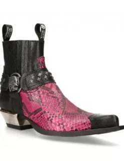 Outlet New Rock Anke Boot Wet -7995Pt-C17