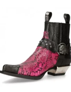 Outlet New Rock Anke Boot Wet -7995Pt-C17