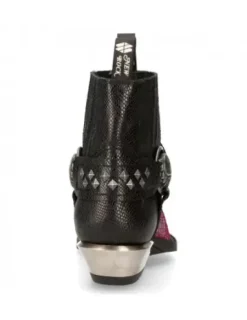 Outlet New Rock Anke Boot Wet -7995Pt-C17