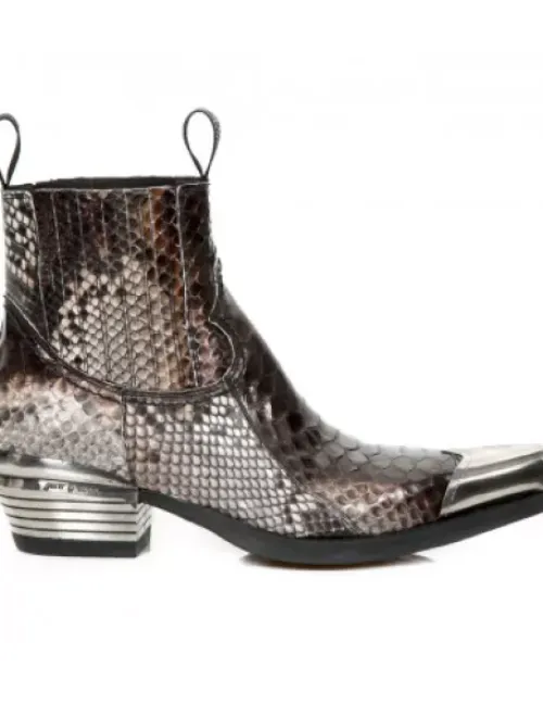 Outlet New Rock Anke Boot Wet -7953Pt-C34