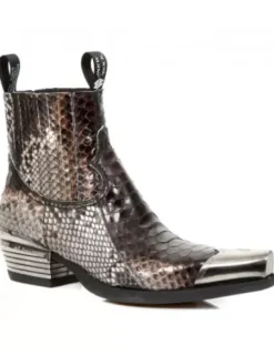 Outlet New Rock Anke Boot Wet -7953Pt-C34