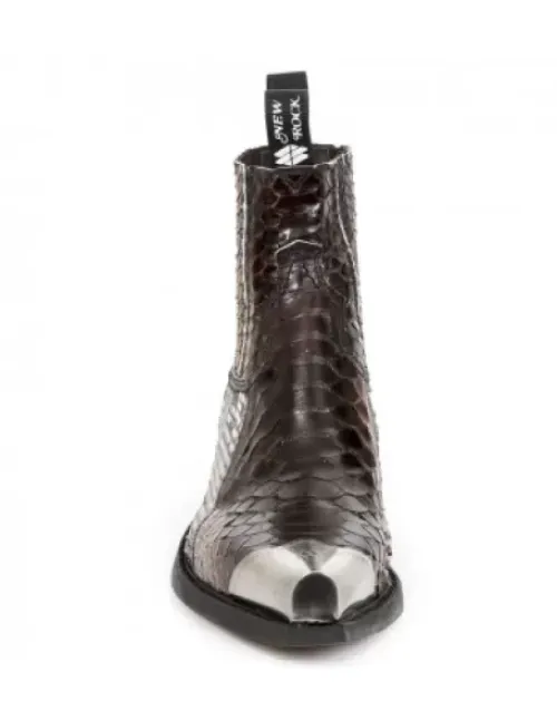 Outlet New Rock Anke Boot Wet -7953Pt-C34