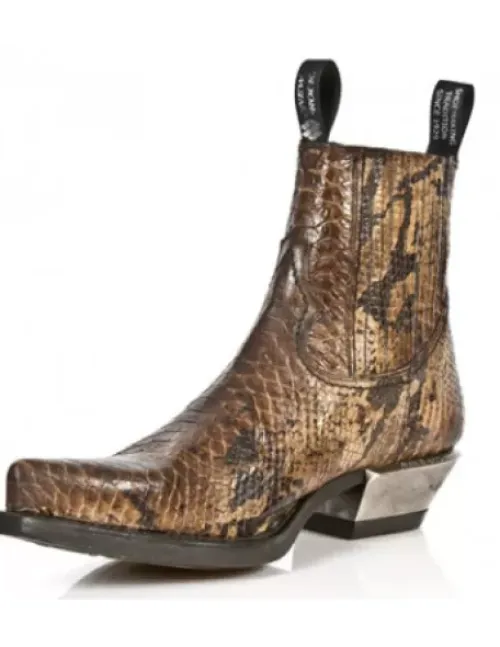 New Rock Anke Boot Wet -7953-7