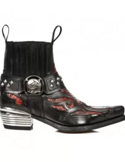 Best New Rock Anke Boot Wet -Wt005-C2