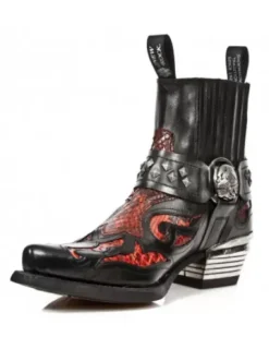 Best New Rock Anke Boot Wet -Wt005-C2