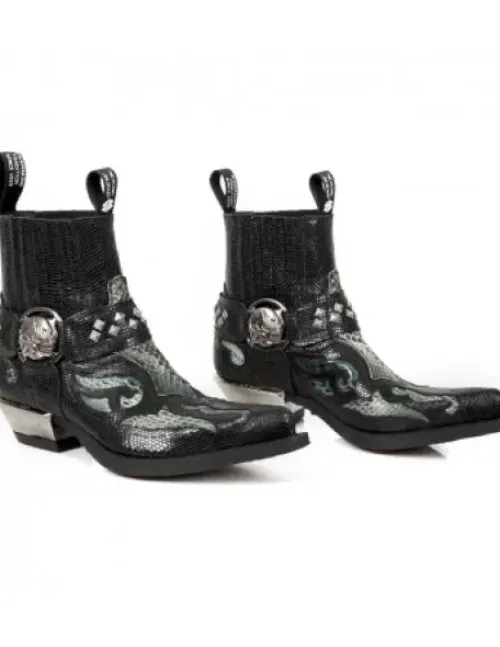 Best New Rock Anke Boot Wet -Wt005-C11