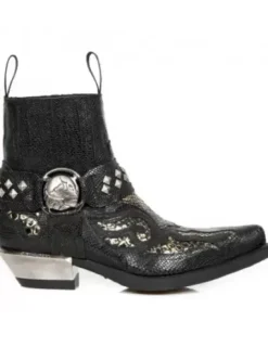 Outlet New Rock Anke Boot Wet -Wt005-C13