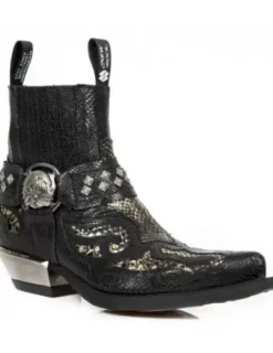 Outlet New Rock Anke Boot Wet -Wt005-C13
