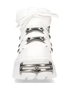 Sale New Rock Anke Boot White Tower With ace -106N-18