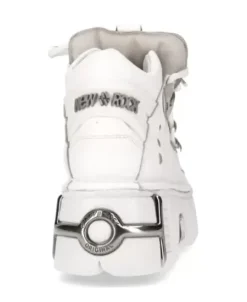 Sale New Rock Anke Boot White Tower With ace -106N-18