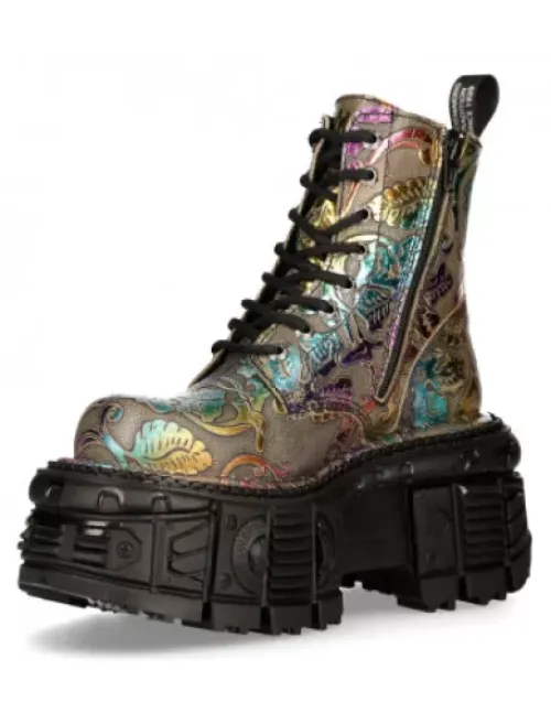 Sale New Rock Anke Boot Back Iperfect With ace -ii084C-C21