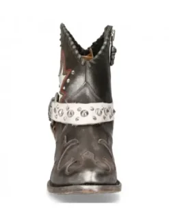 Clearance New Rock Anke Boot Back uea -Wt004-2