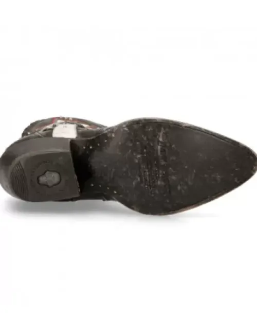 Clearance New Rock Anke Boot Back uea -Wt004-2
