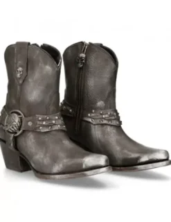 New Rock Anke Boot Back uea -Wt005-1