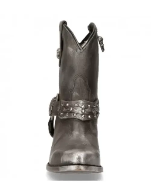 New Rock Anke Boot Back uea -Wt005-1