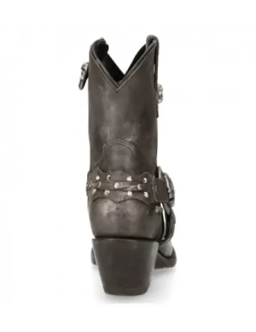 New Rock Anke Boot Back uea -Wt005-1