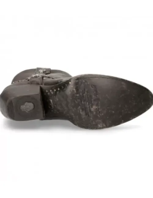 New Rock Anke Boot Back uea -Wt005-1