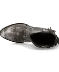 Sale New Rock Anke Boot Back uea  -Wt003-1