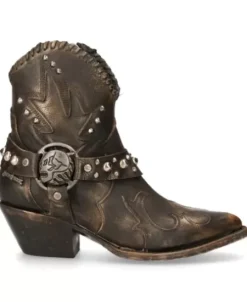 Hot New Rock Anke Boot Back uea  -Wt004-1