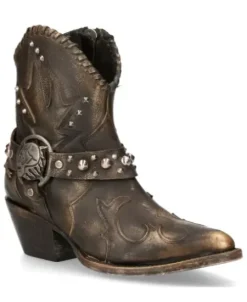 Hot New Rock Anke Boot Back uea  -Wt004-1