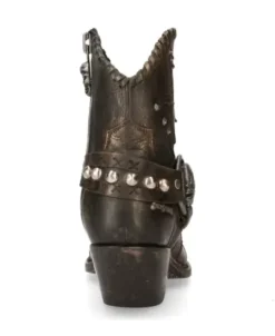 Hot New Rock Anke Boot Back uea  -Wt004-1