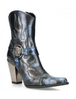 New Rock Anke Boot Bu -7919B-C10