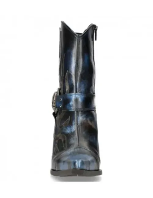 New Rock Anke Boot Bu -7919B-C10