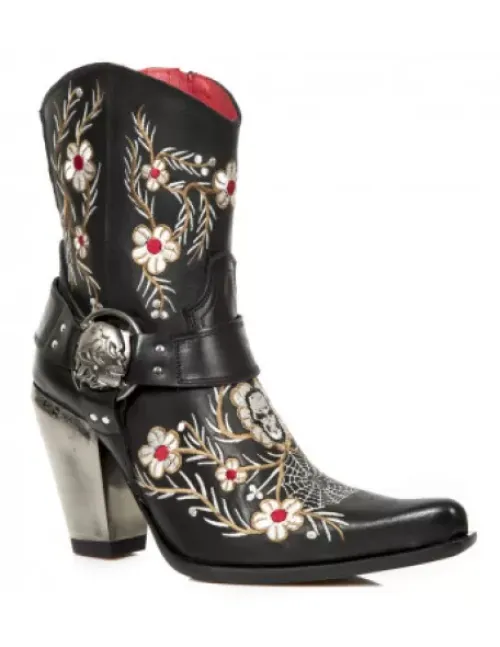 Clearance New Rock Anke Boot Bu -Bu007-C1