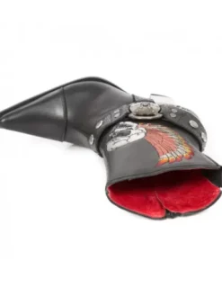Clearance New Rock Anke Boot Bu -Bu006-1