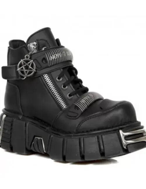 Discount New Rock Anke Boot etaic -1065-V1