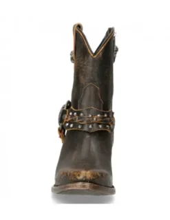New New Rock Anke Boot oka uea -Wt005-2