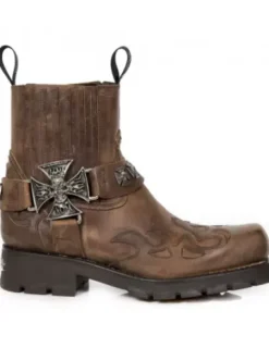 Hot New Rock Anke Boot otorcyce -7647-C2