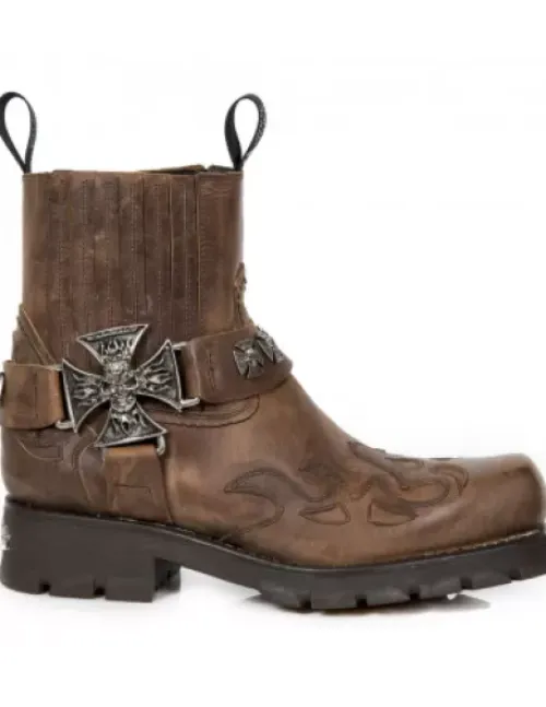 Hot New Rock Anke Boot otorcyce -7647-C2