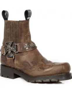 Hot New Rock Anke Boot otorcyce -7647-C2