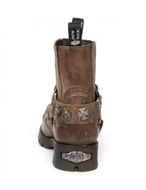 Hot New Rock Anke Boot otorcyce -7647-C2