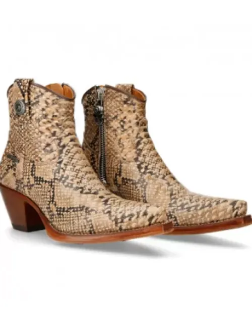 New New Rock Anke Boot uea -7729C-C2