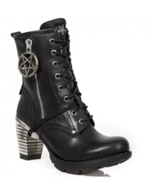 Hot New Rock Anke Boot Trai -Tr097-C1