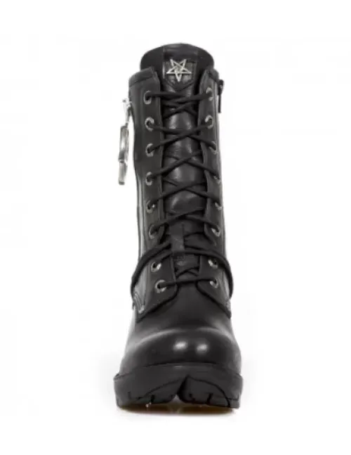 Hot New Rock Anke Boot Trai -Tr097-C1
