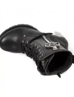 Hot New Rock Anke Boot Trai -Tr097-C1