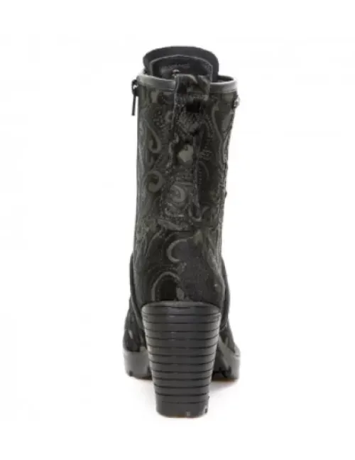 New New Rock Anke Boot Trai -Tr001-C81