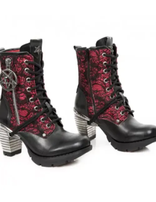 New Rock Anke Boot Trai -Tr097-C2
