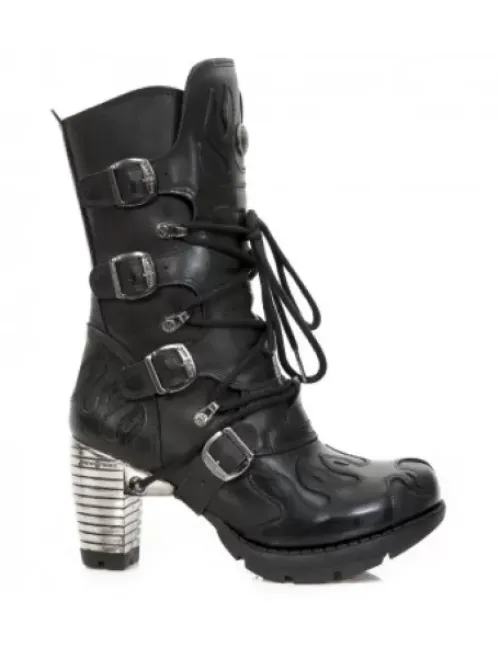 New Rock Anke Boot Trai -Tr081-C5