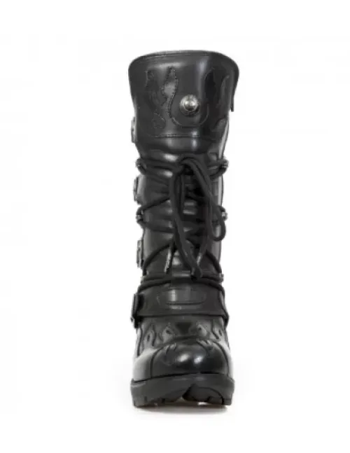 New Rock Anke Boot Trai -Tr081-C5