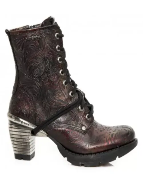 Outlet New Rock Anke Boot Trai -Tr001-C80