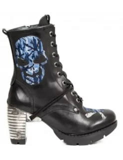 Clearance New Rock Anke Boot Trai -Tr079-C3